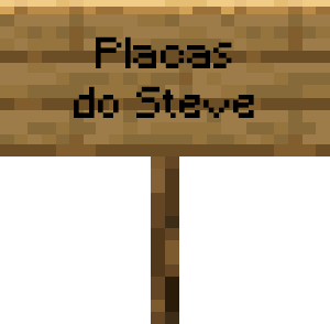 Placas do Steve